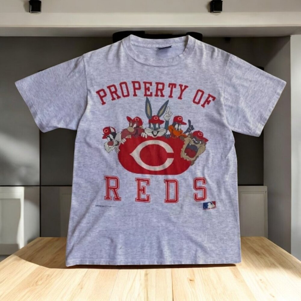 Cincinnati Reds Looney Tunes Baseball Baseball Shirt AN44947